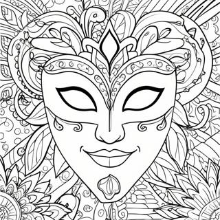 Mask Coloring Page 50624-42182