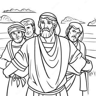 Joseph And His Brothers Coloring Page 50684-42246