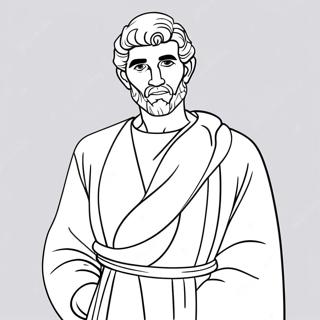 Joseph With Colorful Coat Coloring Page 50685-42240