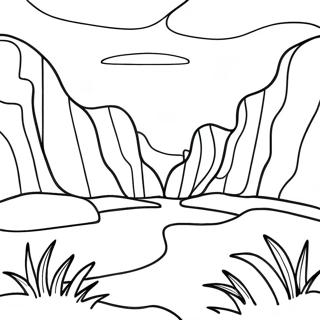 Erosion Coloring Pages