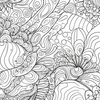 Colorful Erosion Patterns Coloring Page 50695-42241