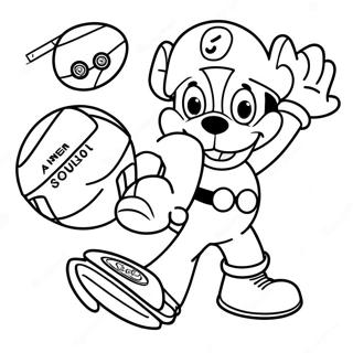 Disney Sports Coloring Page 50704-42252