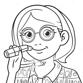 Speech Therapy Coloring Page 50714-42268