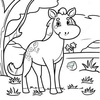 Safari Animal Coloring Page 5072-4068