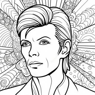 David Bowie Coloring Page 50794-42323