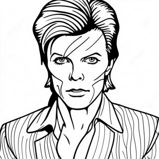 David Bowie Coloring Page 50794-42324