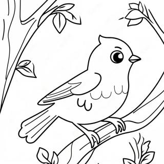 Blue Bird Coloring Page 50814-42334