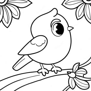 Blue Bird Coloring Page 50814-42335