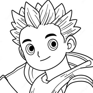 Gon In Action Coloring Page 50845-42362