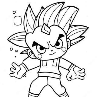 Gon In Action Coloring Page 50845-42363