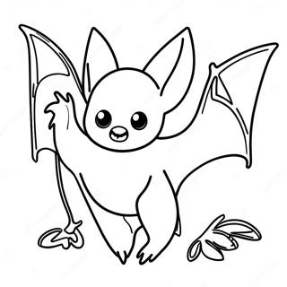 Bat Coloring Page 50864-42383