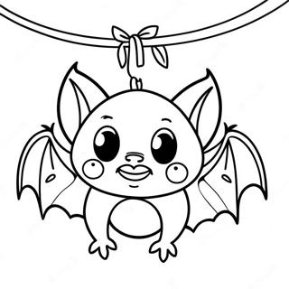 Bat Print Out Coloring Pages