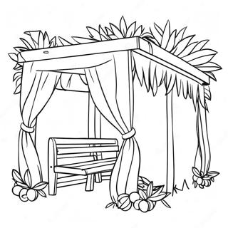 Sukkah Coloring Page 50874-42387