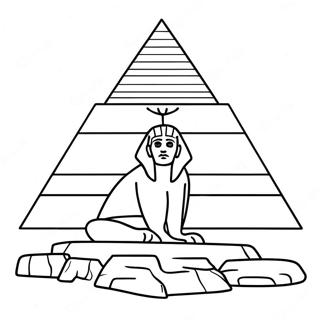 Pyramid Coloring Page 50884-42395