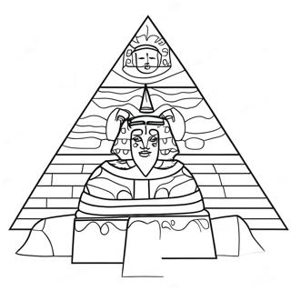 Pyramid Coloring Page 50884-42396