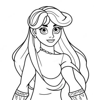 Megara Coloring Page 50894-42398