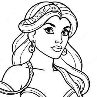 Megara Coloring Page 50894-42399