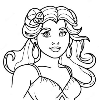 Megara Coloring Page 50894-42400