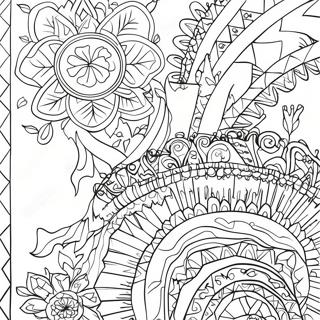 South Africa Flag Coloring Page 50914-42420