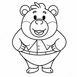 Sing Coloring Page 5092-4082