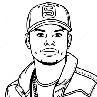 Kane Brown Coloring Pages