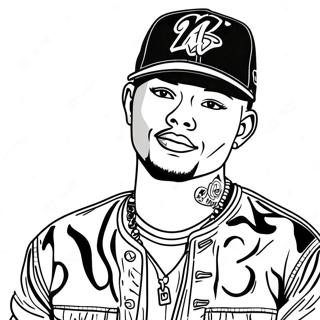 Kane Brown Coloring Page 51004-42484