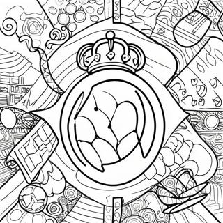 Champions League Logo Coloring Page 51044-42520