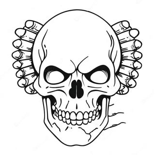 Skull Crawler Coloring Page 51054-42526