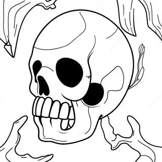 Skull Crawler Coloring Page 51054-42528