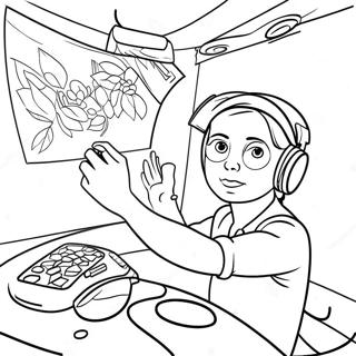 Interactive Vr Adventure Coloring Page 51065-42541