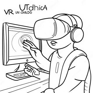 Interactive Vr Adventure Coloring Page 51065-42542