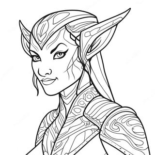 Avatar Banshee Coloring Page 51084-42546