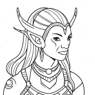 Avatar Banshee Coloring Page 51084-42547