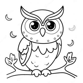 Halloween Owl Coloring Page 51094-42562