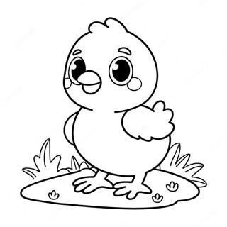 Easter Chick Coloring Page 51104-42570