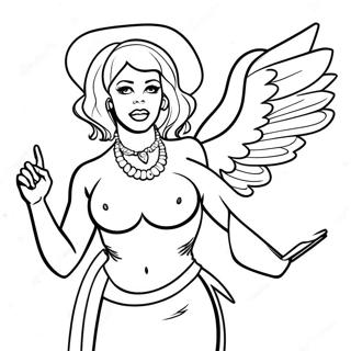 Bad Bitch Coloring Pages