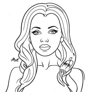 Bad Bitch Empowerment Coloring Page 51154-42618