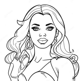 Bad Bitch Empowerment Coloring Page 51154-42620