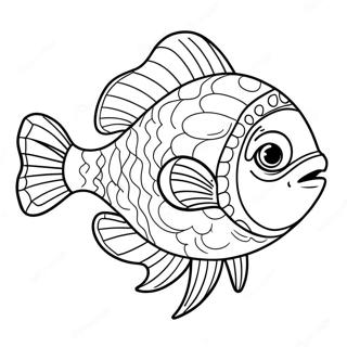 Piranha Coloring Pages