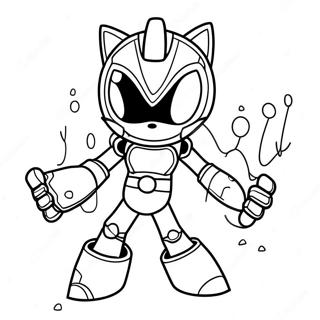 Metal Sonic Coloring Page 511-407