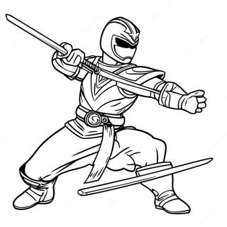 Power Rangers Samurai Coloring Page 51214-42663