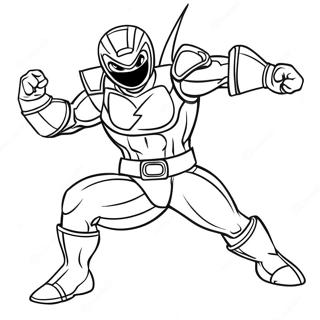 Power Rangers Samurai Coloring Pages