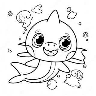 Super Simple Songs Baby Shark Halloween Coloring Pages