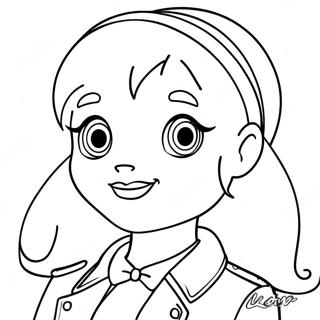 Rena Rouge Coloring Pages