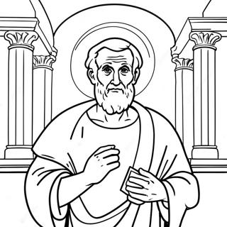 St Peter Coloring Page 51304-42726