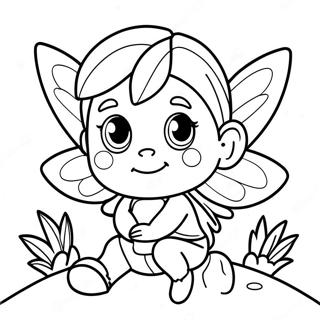 Boy Fairy Coloring Page 51334-42754