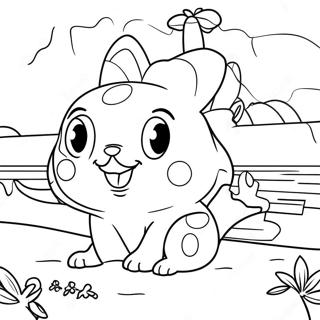 Disney Summer Coloring Page 51344-42764