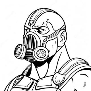 Bane Coloring Pages