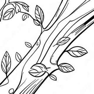 Tree Branch Coloring Page 51384-42807