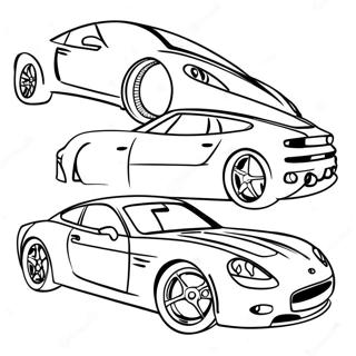 Sports Car Coloring Page 51404-42810